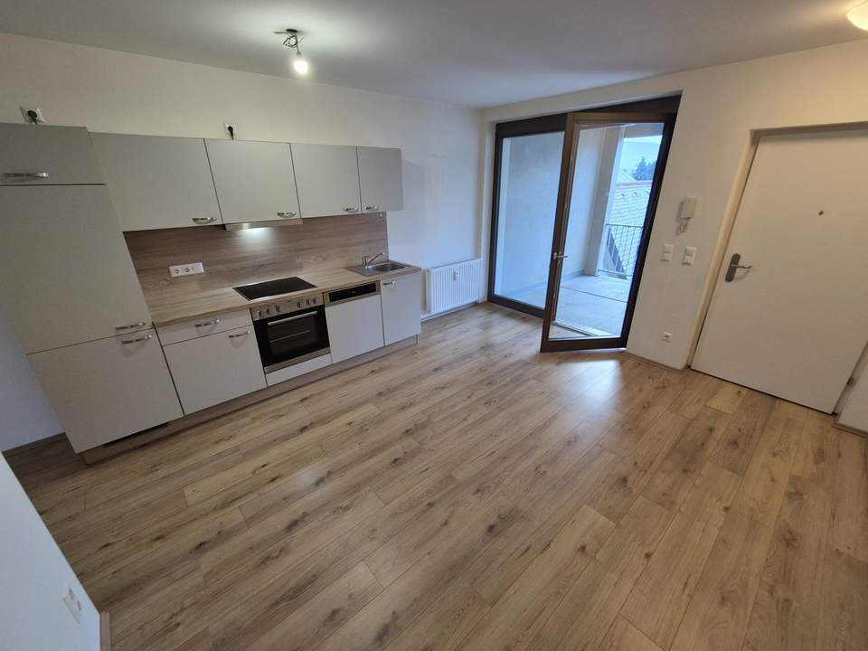 Neubauwohnung im 3. Stock mit 2 Zimmern