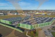 NEUBAU - Lager-/Produktionshalle (optional mit Büroflächen) in Enns/Ennshafen zu vermieten!