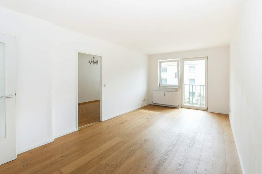 Geräumige Wohnung mit Loggia, südlicher Ausrichtung – Nähe Vet-Med, U6 Floridsdorf, Wohnung-kauf, 299.000,€, 1210 Wien 21., Floridsdorf