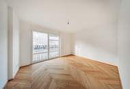 Exklusiver Neubau Erstbezug - 4 Zimmer mit Balkon, Grünblick, Fitness & Garage