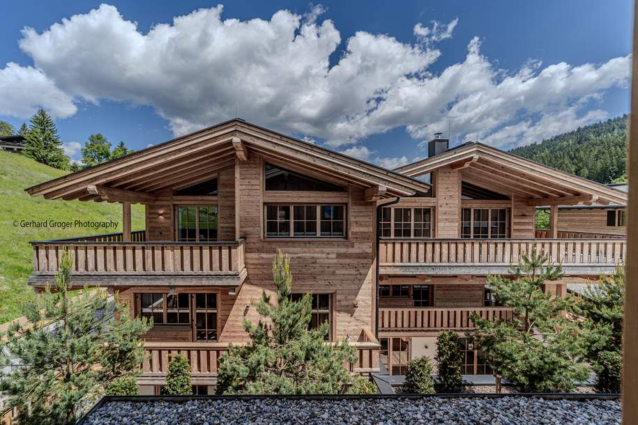 Neubau - Exklusive Chaleteinheiten in ruhiger Ortsrandlage, Haus-kauf, 2.900.000,€, 6365 Kitzbühel
