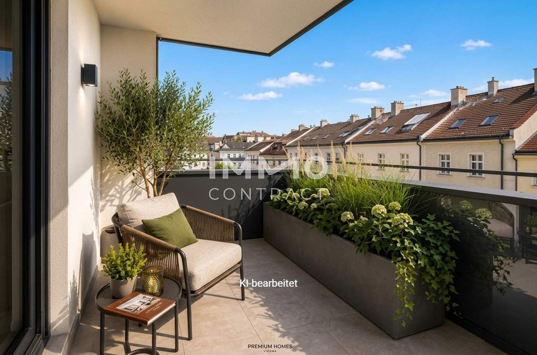 Parkside Schönbrunn – Exklusive Vorsorgewohnung mit Balkon &amp; Loggia im Erstbezug