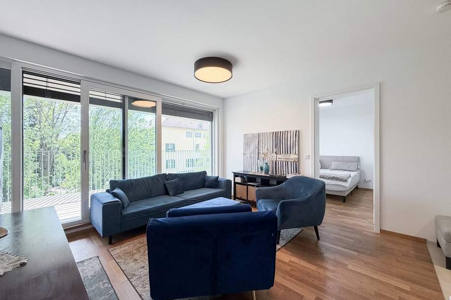 +++ Rosenhain +++ Luxuriöse 2-Zimmer-Wohnung mit sonnigem Balkon &amp; TG-Stellplatz in Geidorf, Wohnung-miete, 951,12,€, 8010 Graz(Stadt)