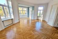 Klassisch. Wienerisch. Wunderschön. Ein Zuhause mit Charakter! Klassische Altbauwohnung in kompletter Hoflage + Flügeltüren + Grünblick!
