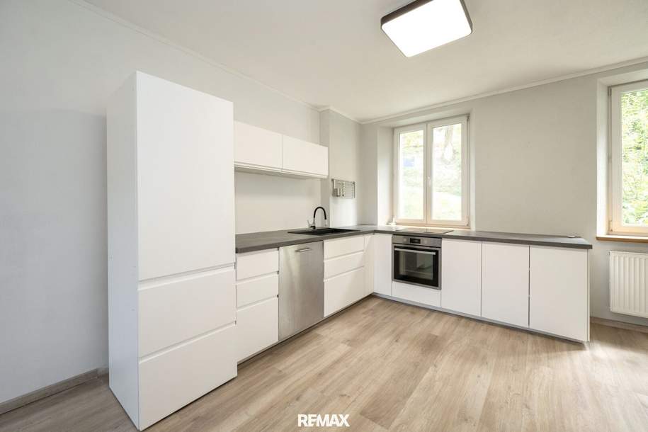 NEUER PREIS! Gepflegte 4-Zimmer-Wohnung mit Küche in grüner Ruhelage von Steyr!, Wohnung-kauf, 168.000,€, 4400 Steyr(Stadt)