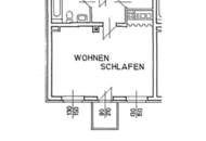Unbefristete 1-Zimmer-Wohnung mit Balkon!
