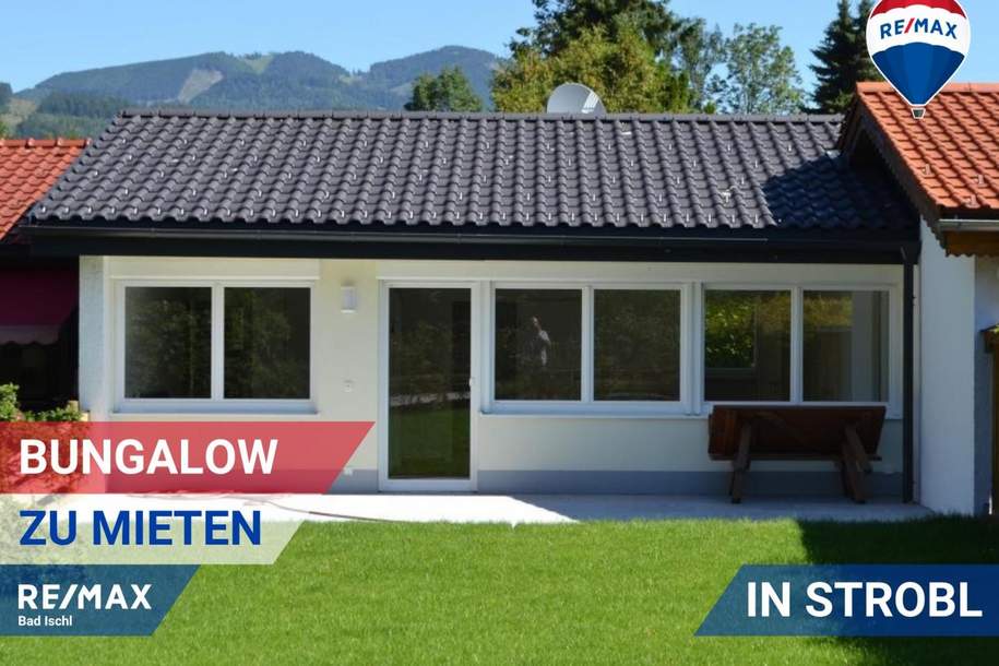 Schöner Mietbungalow mit Garten für Zweitwohnsitznutzung!, Haus-miete, 1.338,00,€, 5350 Salzburg-Umgebung