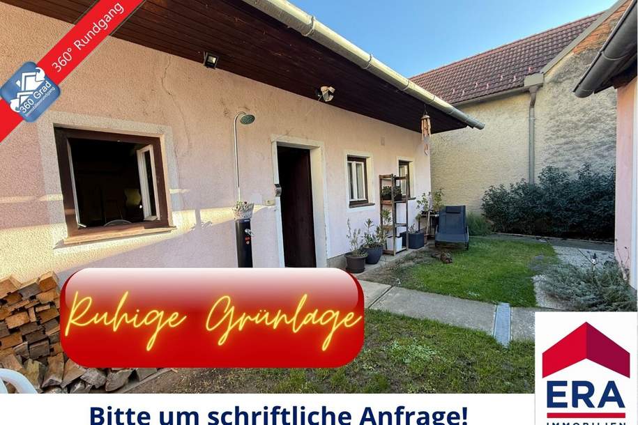 Hausbrunn – charmantes, rustikales Häuschen mit Garten, Werkstatt und Nebengebäude!, Haus-kauf, 154.000,€, 2145 Mistelbach