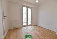 Perfekt aufgeteilte 3 - Zimmer mit Balkon im 6.Liftstock bei der U-Bahn - Erstbezug nach Sanierung inkl. Küche