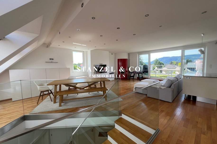 DACHGESCHOSS MIT HERRLICHEN TERRASSEN &amp; FERNBLICK, Wohnung-kauf, 599.000,€, 2103 Korneuburg