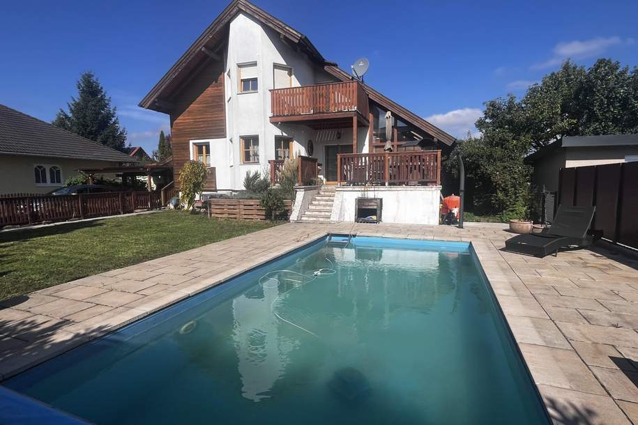 "Solides, Charmantes Haus mit Garten und Pool", Haus-kauf, 450.000,€, 2752 Wiener Neustadt(Land)