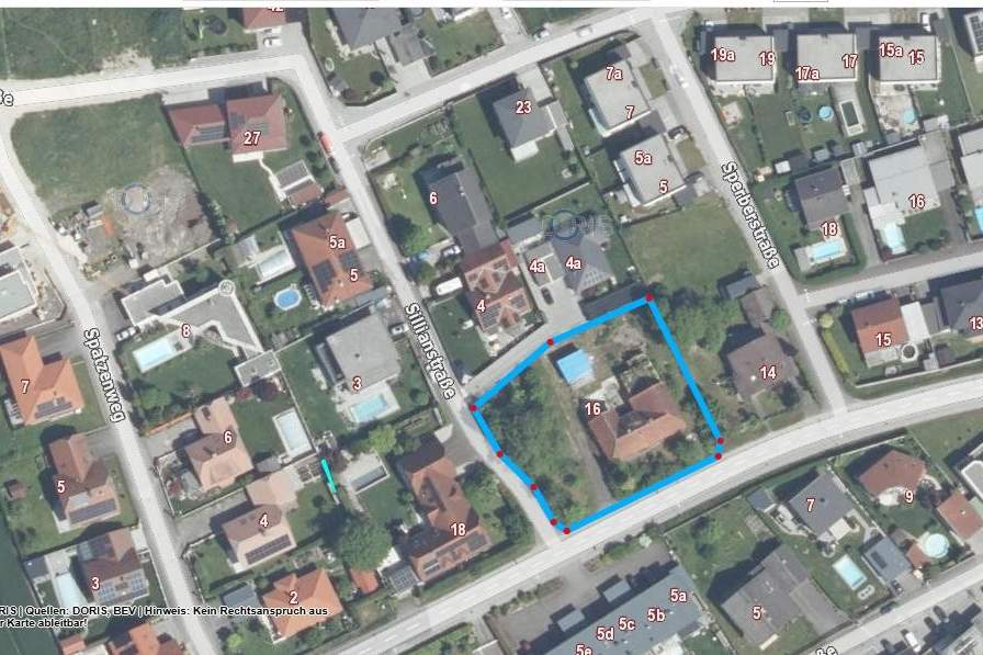Grosses Grundstück mit kleinem Altbestand, auch teilbar, W Widmung, Grund und Boden-kauf, 359.000,€, 4055 Linz-Land