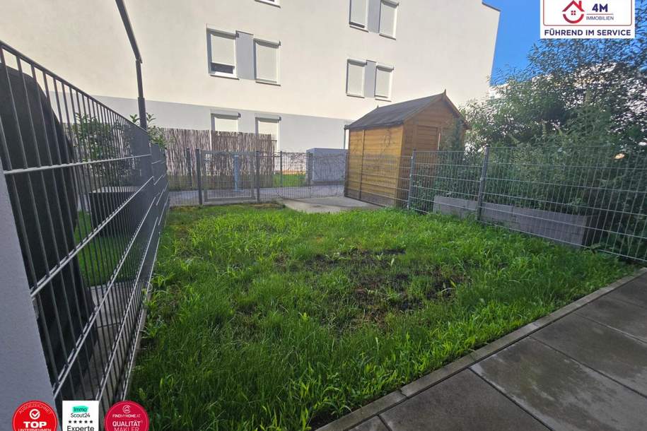 Helle 3 Zimmer Neubau - Gartenwohnung inkl. Tiefgaragenplatz in 2700 Wiener Neustadt, Wohnung-kauf, 239.000,€, 2700 Wiener Neustadt(Stadt)