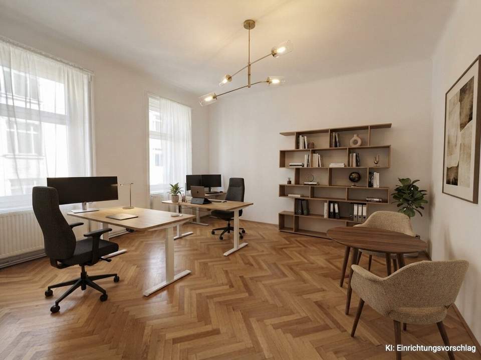 UNBEFRISTET: Büro mit zwei Räumlichkeiten ab JÄNNER 2027