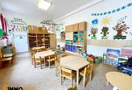 Zu vermieten: Charmanter Kindergarten + 225 m² Gartenfläche und Kinderspielplatz in der Schönbrunner Straße 152, 1120 Wien