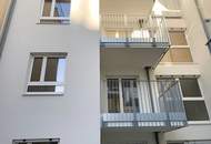 3-Zimmer-Neubauwohnung mit Balkon & Loggia, Hofruhelage!