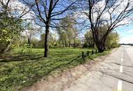 BAUGRUNDSTÜCK IN EINZIGARTIGER LAGE DIREKT AM MÜHLWASSER - NÄHE DONAUSPITAL