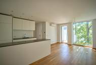 "Dachgeschoss, Balkon & grüner Ausblick"