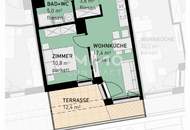 Zuhause in Aspern- 2-Zi Wohnung mit Terrasse, Erstbezug, U-Bahn-Nähe und Tiefgarage im 22. Bezirk