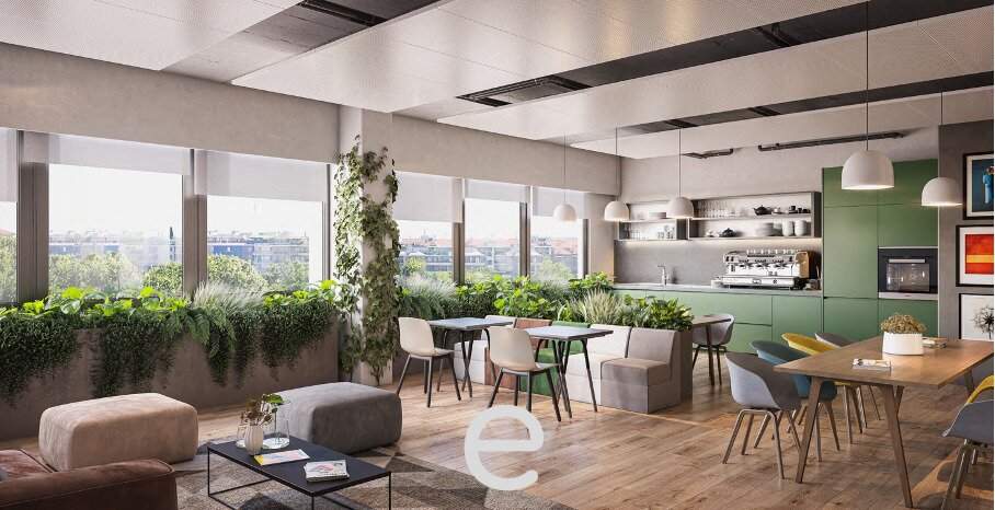 Office in myhive Urban Garden in Wienerberg City 10. Bez