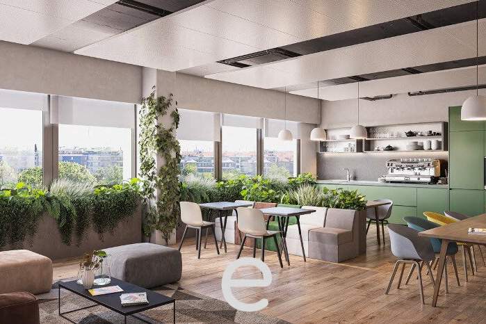 Office in myhive Urban Garden in Wienerberg City 10. Bez, Gewerbeobjekt-miete, 4.445,70,€, 1100 Wien 10., Favoriten