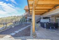 Blockhaus-Chalet A mit traumhaftem Ausblick in idyllischer Ruhelage