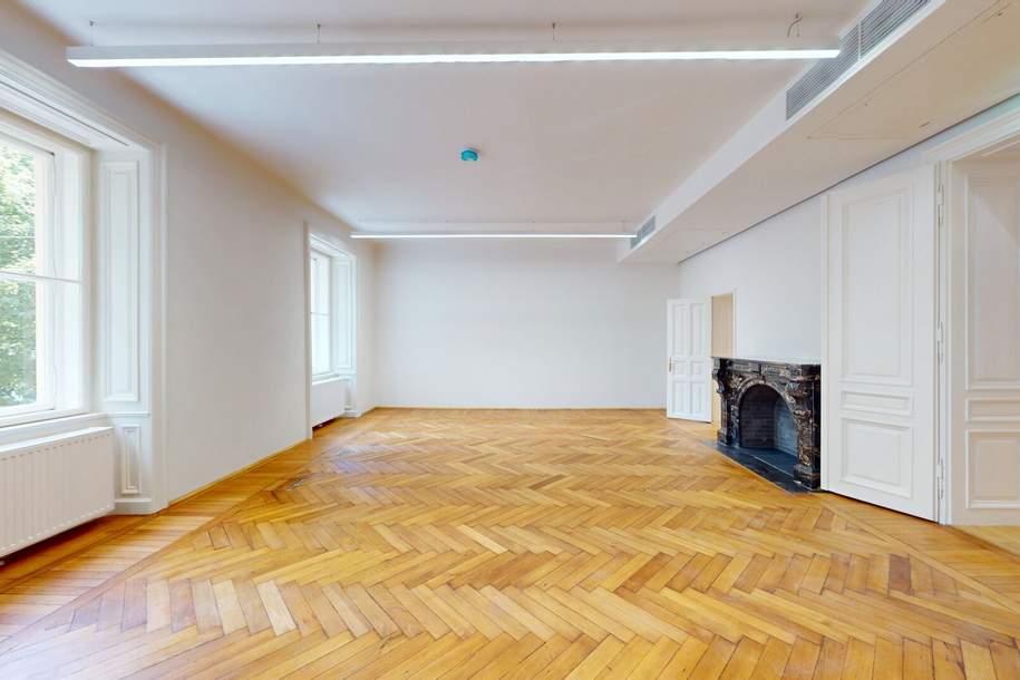 First occupancy after refurbishment | Air-conditioned office space on Schottenring, Gewerbeobjekt-miete, 6.110,25,€, 1010 Wien 1., Innere Stadt