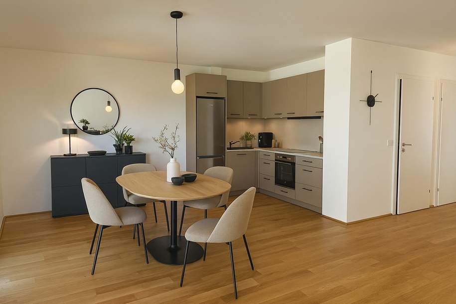 Neu und provisionsfrei: U1 Leopoldau Nähe - Preis jetzt sichern! 2 Zimmerwohnung mit super Balkon, Wohnung-kauf, 315.000,€, 1210 Wien 21., Floridsdorf