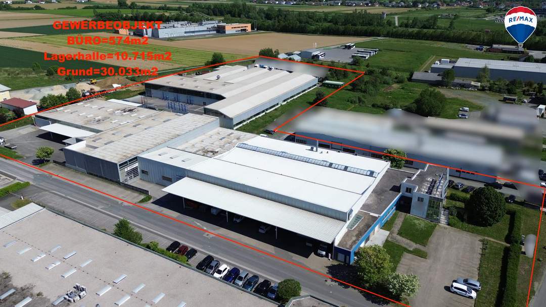 Attraktives Betriebsareal im Industriegebiet Güssing – vielseitig nutzbare Lager- und Büroflächen auf einem über 30.000 m² Grundstück