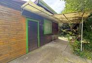 BAUEN ODER SOFORT GENIESSEN! 525 m² BAUGRUND MIT SOMMERHAUS & WC/DUSCHE