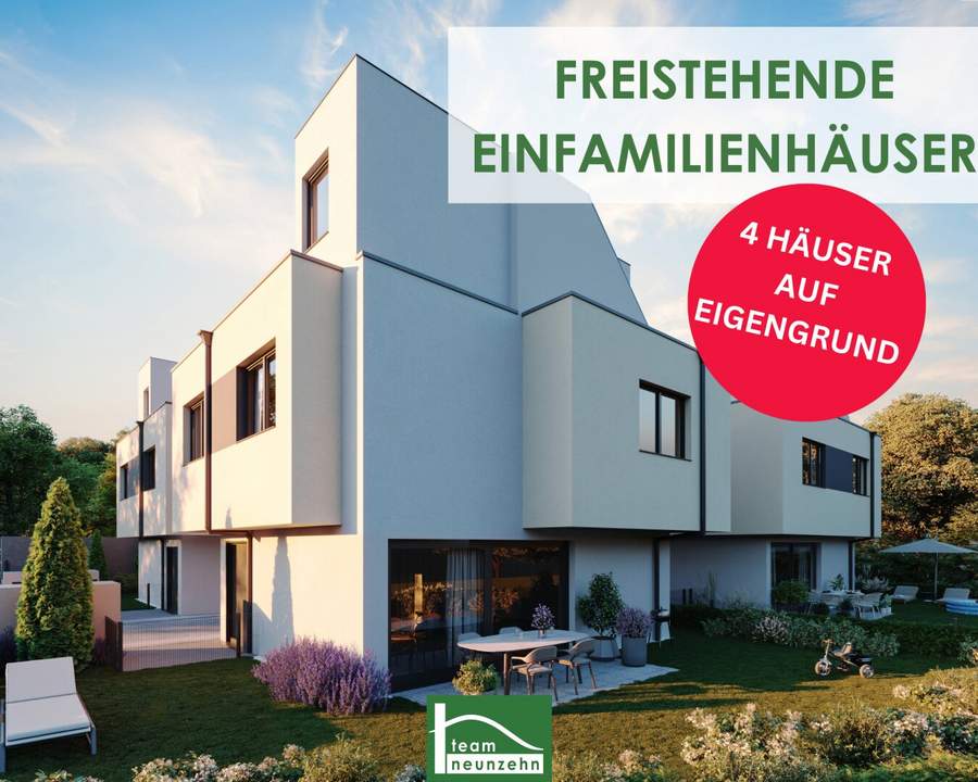 Familienfreundliche Einfamilienhäuser in ruhiger Wohngegend des 21. Bezirks! - JETZT ZUSCHLAGEN