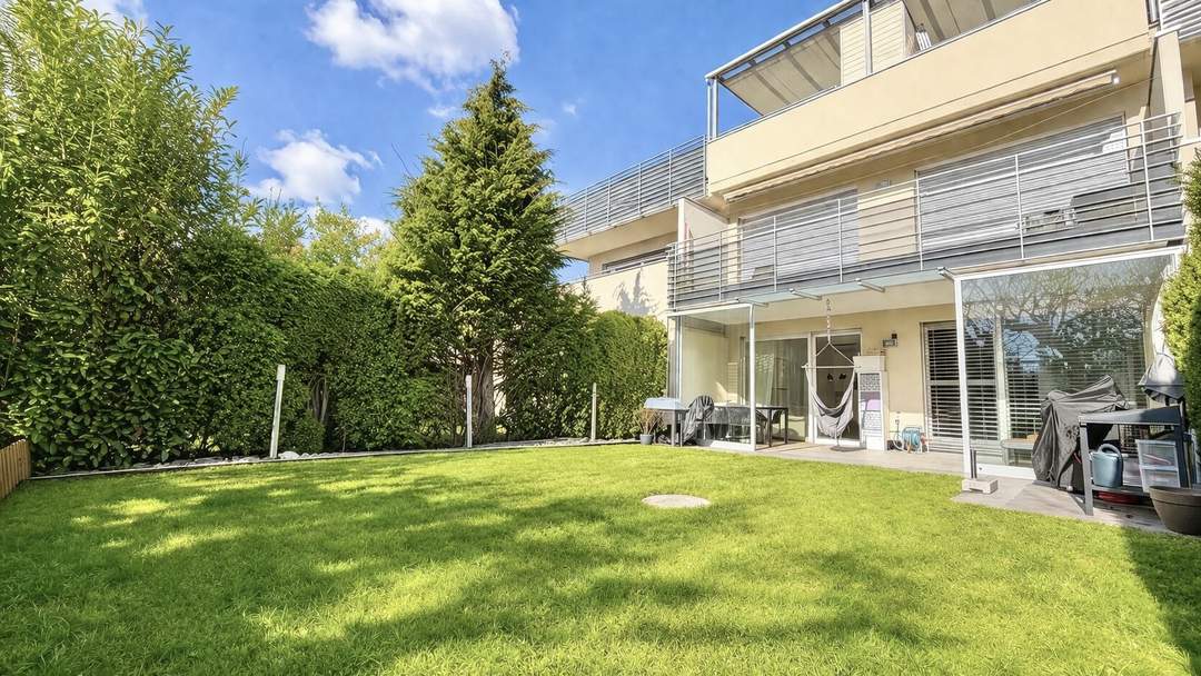 Klagenfurt - Kreuzbergl: *Seltenheit* 2-ZI Garten-Wohntraum in den Stadtvillen mit Tiefgarage