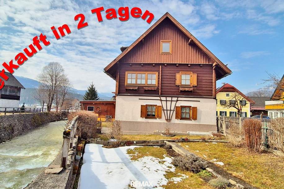 KAUFVEREINBARUNG!!! Bad Mitterndorf: Haus im Zentrum in ruhigster Sonnenlage, Haus-kauf, 259.000,€, 8983 Liezen