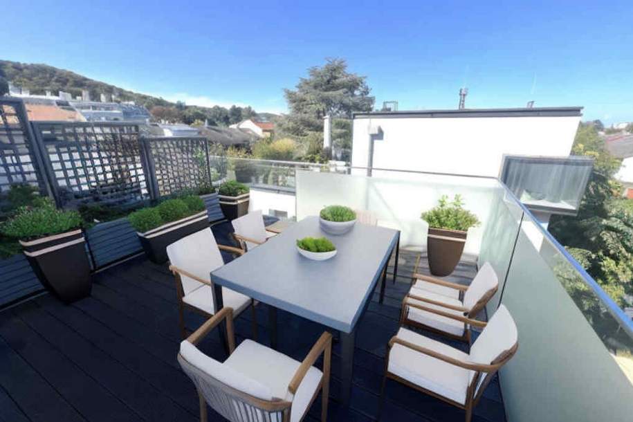 MÖDLING! Moderne 3-Zimmer DG-Maisonette mit GARTEN + TERRASSE in toller Lage! ERSTBEZUG!, Wohnung-miete, 1.793,23,€, 2340 Mödling