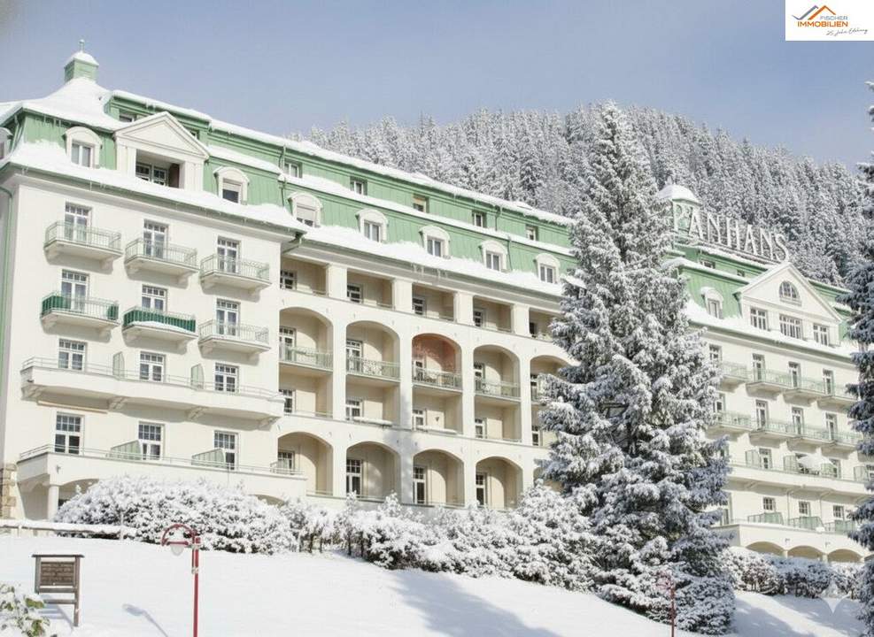 Charmantes, voll möbliertes Apartment im historischen Hotel Panhans – Wohlfühlrefugium am Semmering auf 1.000 m Seehöhe