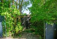 Baugrundstück mit Holzriegelprojekt im Rohbau in der Augustinerwaldsiedlung