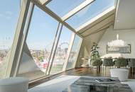 MAISON 29 - L'art de vivre | Gigantischer PRATERBLICK! Südseitige Wohnküche mit charmantem Türmchen! 2 Terrassen mit über 50 qm!