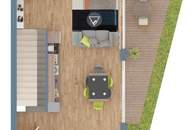 Modern wohnen, entspannt leben