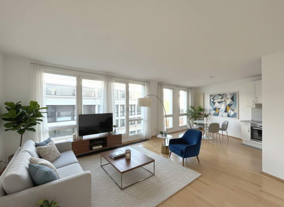 3-Zimmer Wohnung mit Gemeinschaftsterrasse nahe Schwarzenbergplatz, 1040!