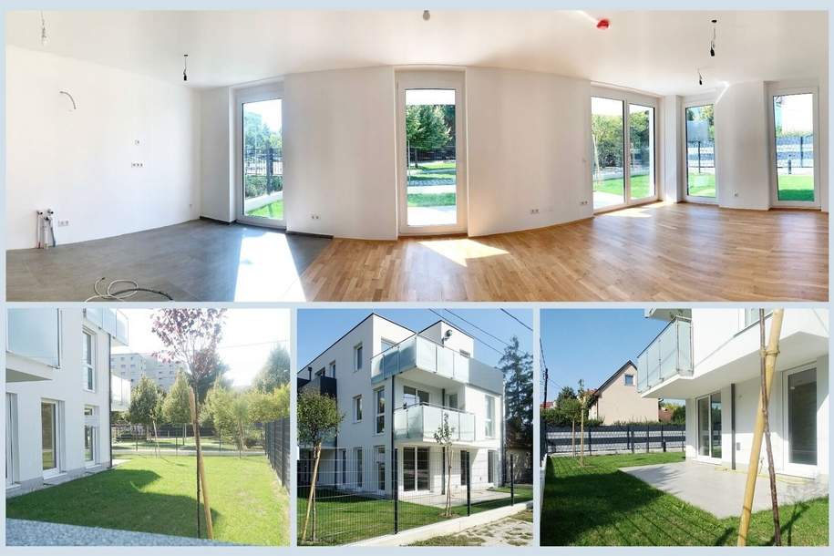 Wohnen am Park - ERSTBEZUG - Luftwärmepumpe zum Heizen und Kühlen!! Tolle Anbindung - Garagenstellplätze im Haus möglich, Wohnung-kauf, 599.000,€, 1210 Wien 21., Floridsdorf