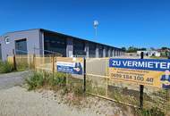 Neuwertige XXL-Lagerhallen ab 137m² bis 1.658m² in Unterwaltersdorf zu vermieten! 8,00€/m²
