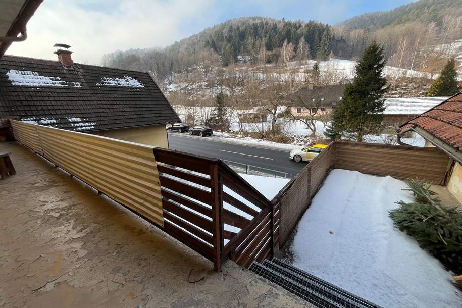 Vielseitiges sanierungsbedürftiges Wohnhaus mit 2 Wohneinheiten auf großem Grundstück!, Haus-kauf, 279.000,€, 2842 Neunkirchen