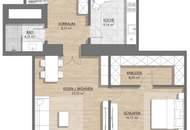 TOPLAGE/Erstbezug/Baubeginn - Sehr gut aufgeteilte 2 Zimmer Altbauwohnung (Top 6)