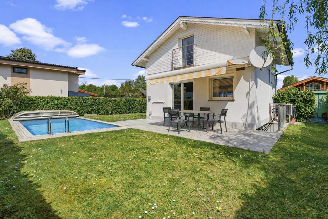 " Eigengrund im Prater mit Haus, Garten &amp; Pool "