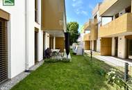 Moderne 3-Zimmer-Gartenwohnung mit Terrasse, Loggia & Tiefgaragenplatz in 1220 Wien