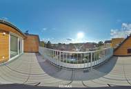 4-Zimmer-Dachgeschosswohnung mit 3 Terrassen nahe Donau | Fertiggestellt