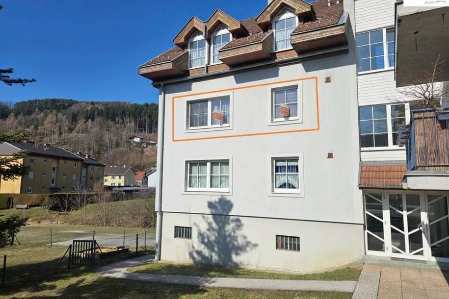 Sonnige 3-Zimmer-Wohnung mit Carport und Grünblick, Wohnung-miete, 740,00,€, 2840 Neunkirchen