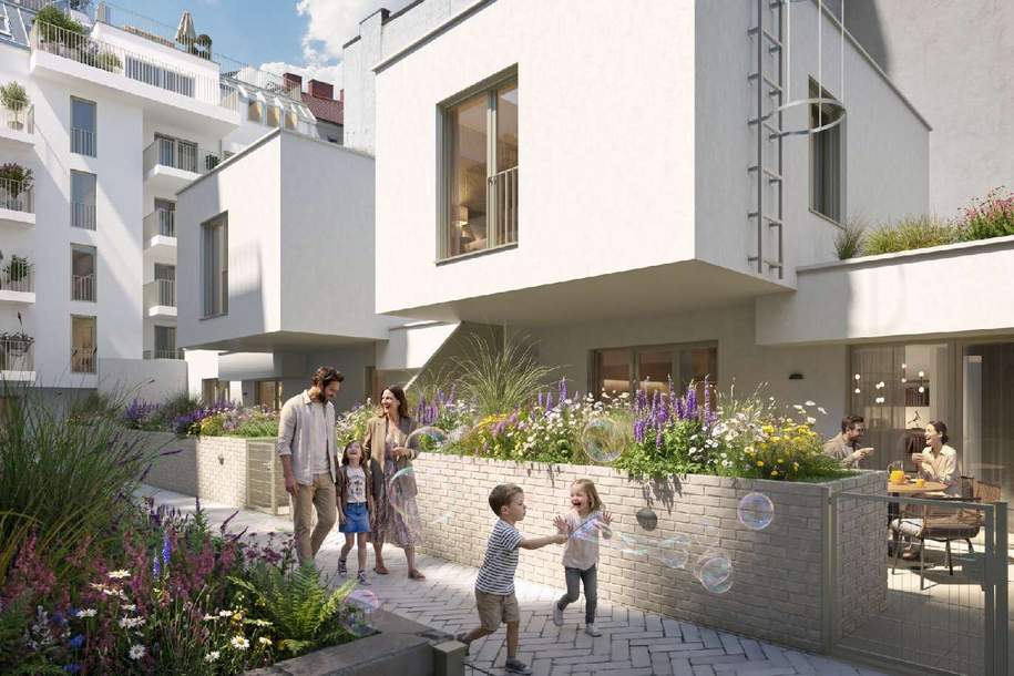 NEUBAU KRANZGASSE 24 | Eigentumswohnungen & Townhouses mit Freiflächen, Wohnung-kauf, 199.000,€, 1150 Wien 15., Rudolfsheim-Fünfhaus
