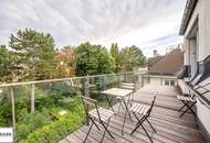 Ab Dezember: zentral begehbare 3 Zimmer Dachgeschoss Wohnung mit südseitigem Balkon im Herzen Döblings!