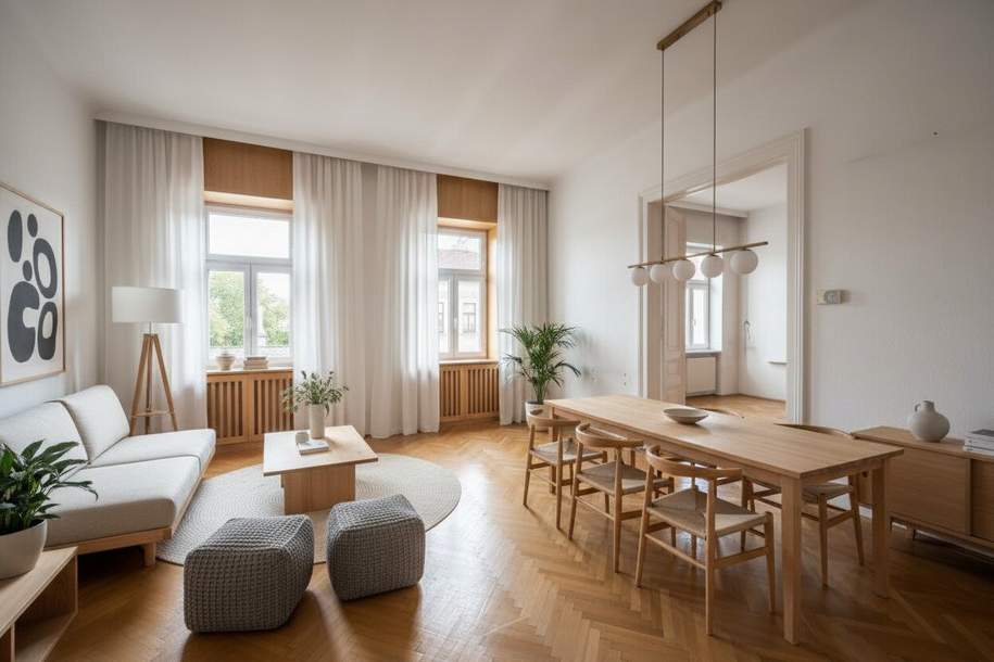 ***NEU*** Gepflegte 3 Zimmer Wohnung in repräsentativem Stilaltbau! in TOP-Lage!!, Wohnung-kauf, 399.000,€, 1190 Wien 19., Döbling
